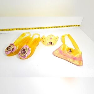 Disney Princess Beauty and the Beast Belle Sparkle Shoes, Purse, & Tiara